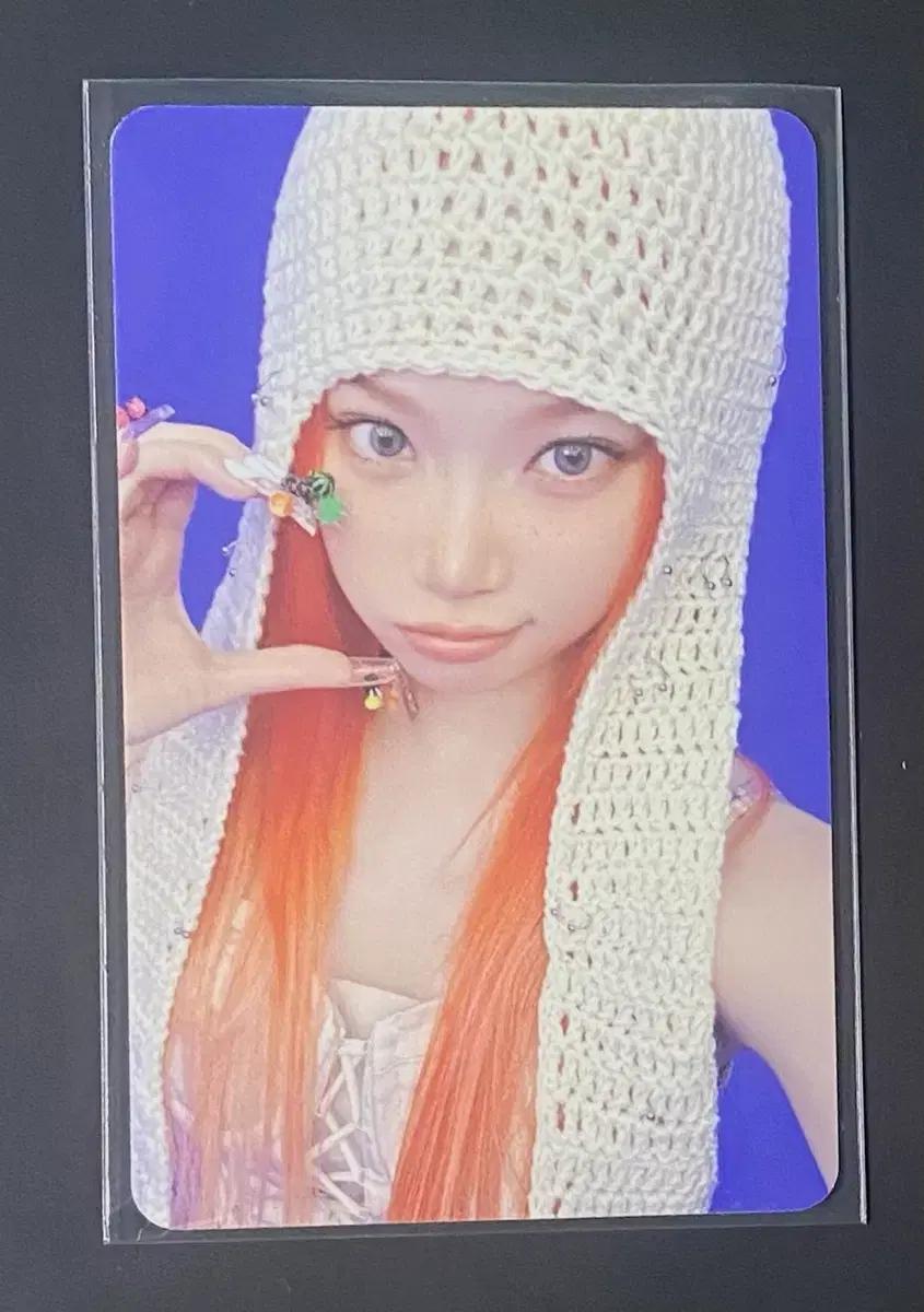 #최저가) 르세라핌 김채원 위드뮤 스파게티 럭드 미공포 포카 채원