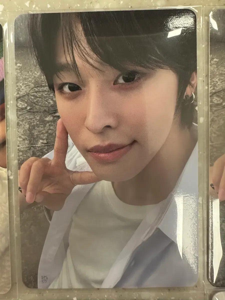 엔시티위시 컬러 초회한정반 베이비블루 리쿠