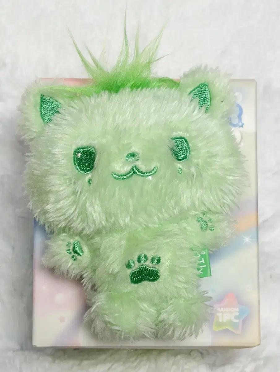 엔시티위시 컬러 위시돌 위부부 시오닝 시온 그린 초록색 인형 키링