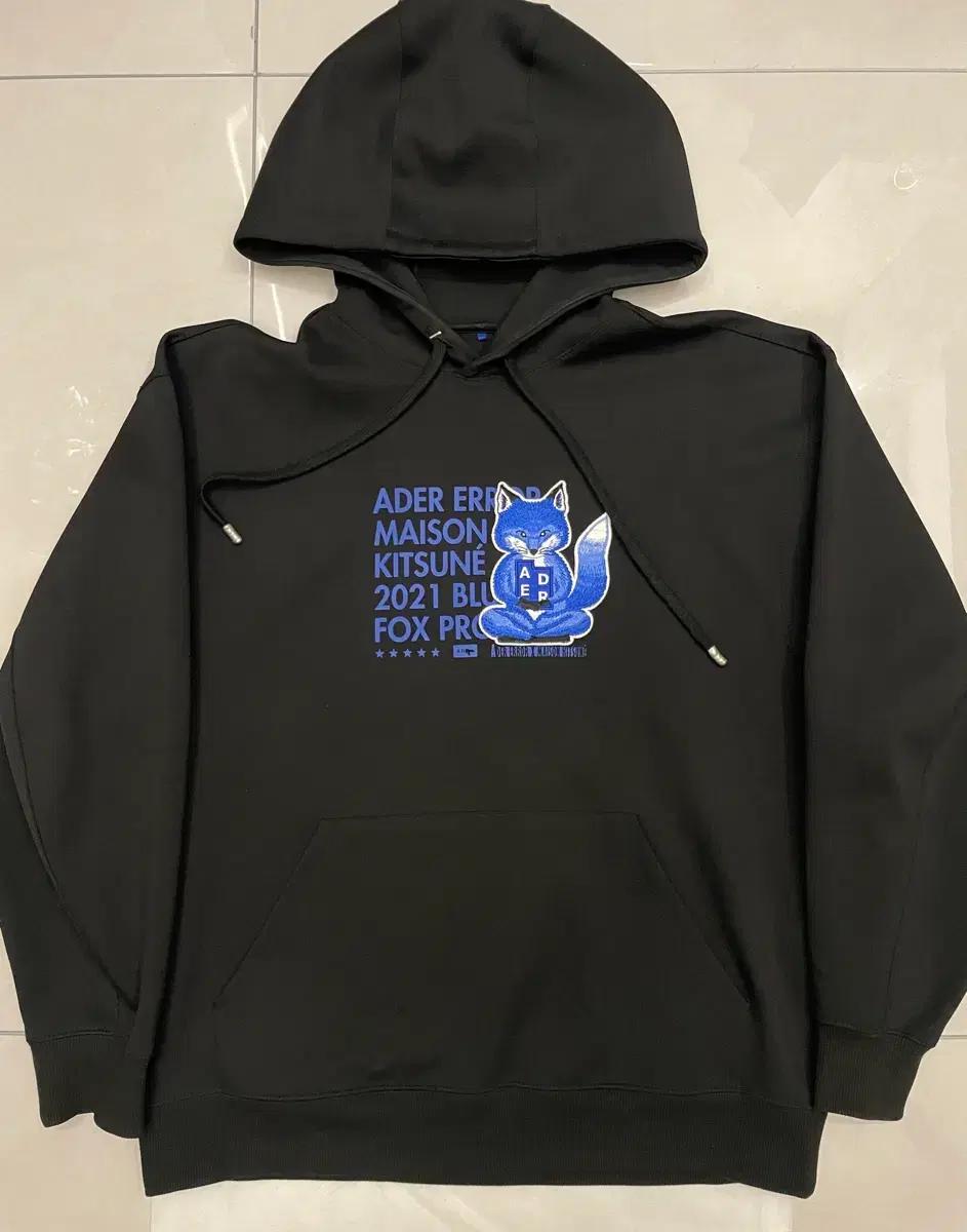아더에러 메종키츠네 후드 블랙