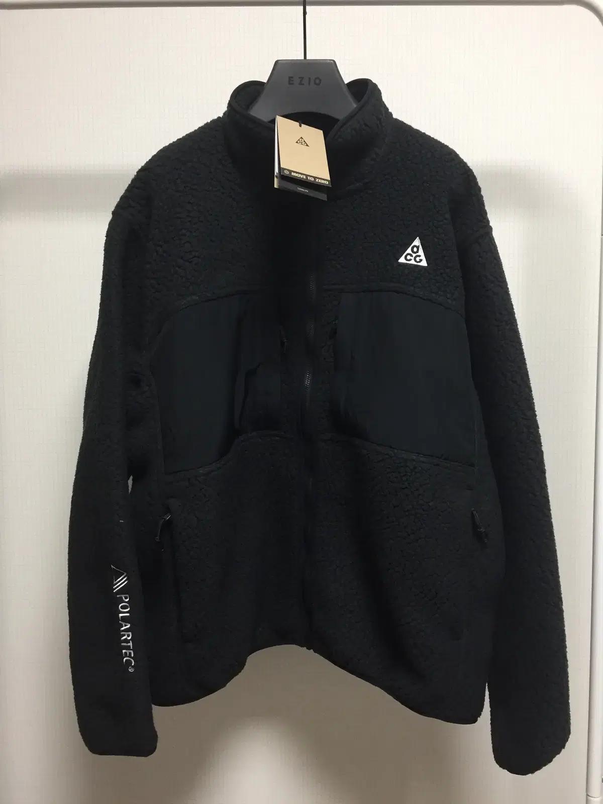 <새상품> 나이키 ACG 악틱울프 풀집 자켓 블랙컬러 XXL(110)