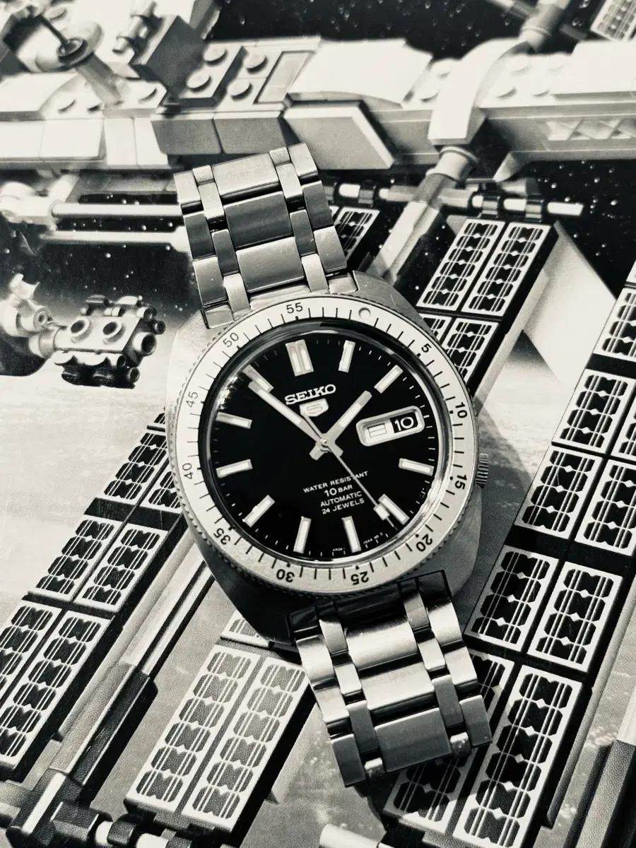 세이코 5 진크란츠 Gene Kranz 한정판 블랙 판매