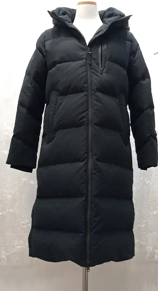 디스커버리  다운 롱패딩 90