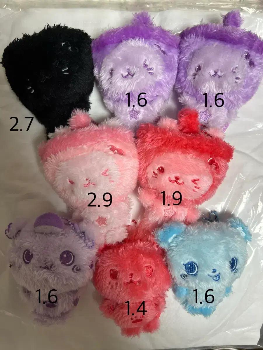 엔시티 위시 컬러 위시돌 양도 버블냥 시오닝 팡 쿠리 시크릿 핑크 교환