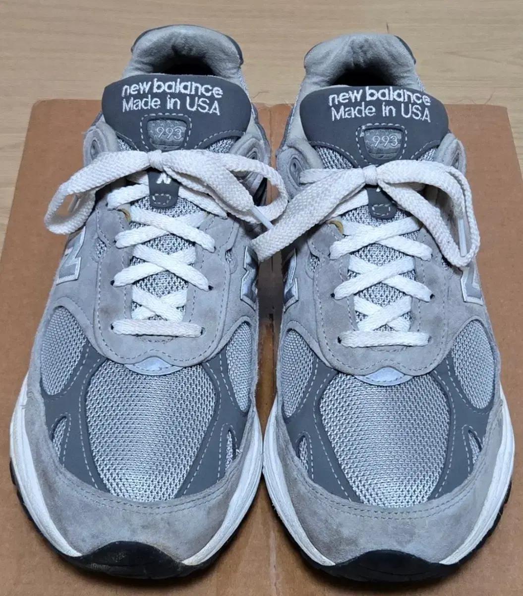 (W) 뉴발란스 993 메이드 인 USA 그레이 - D 와이드 280