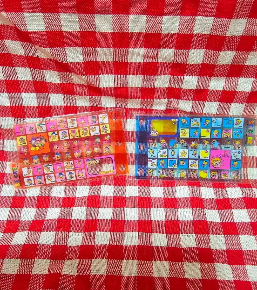 고전문구 캐릭터 다꾸 고전 스티커 세트