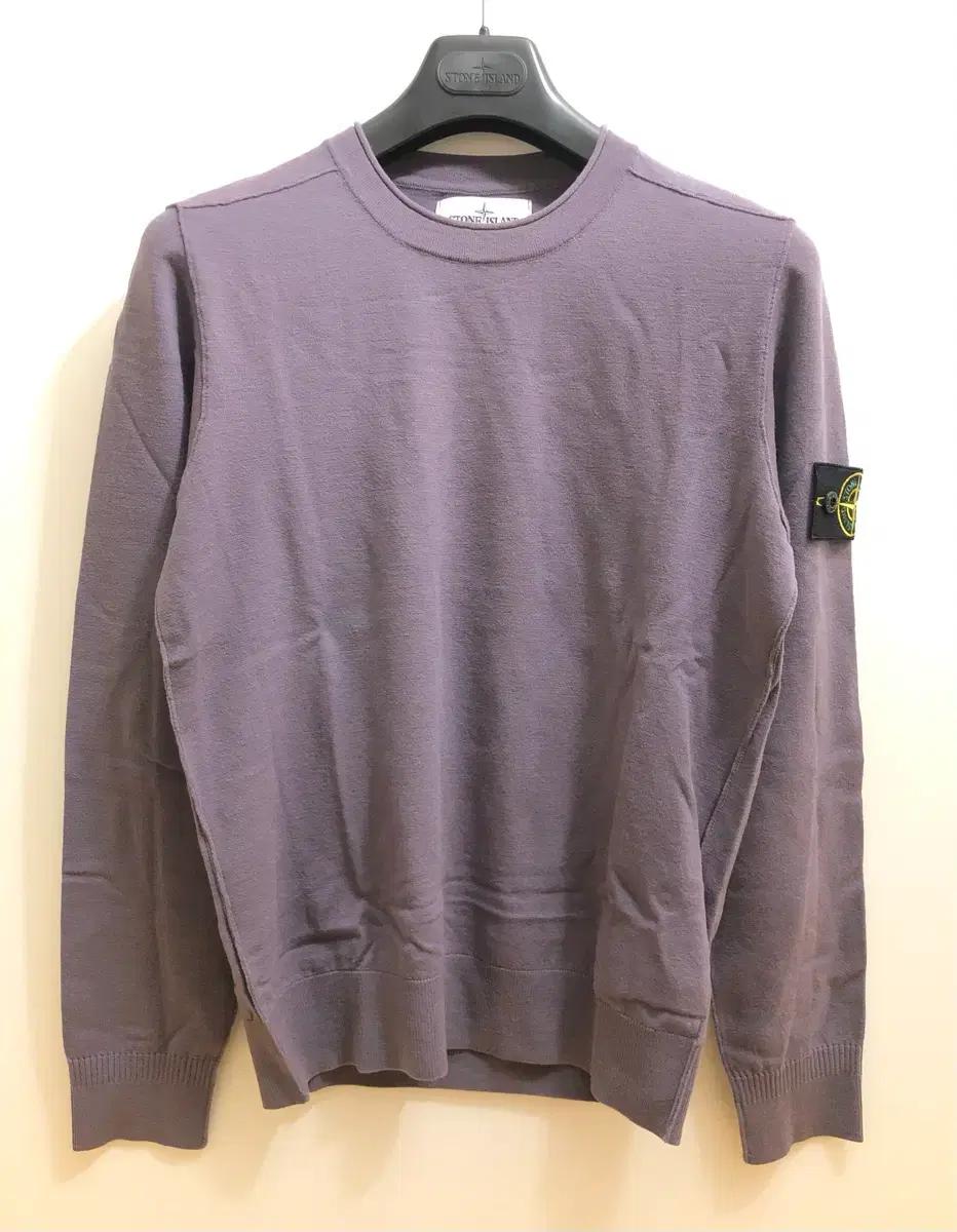 [S] 스톤아일랜드 스트레치 울니트 퍼플