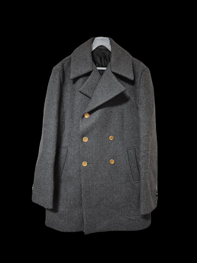 남성 더블브레스티드 남자 추동겨울용 H라인 세미정장피코트자켓100