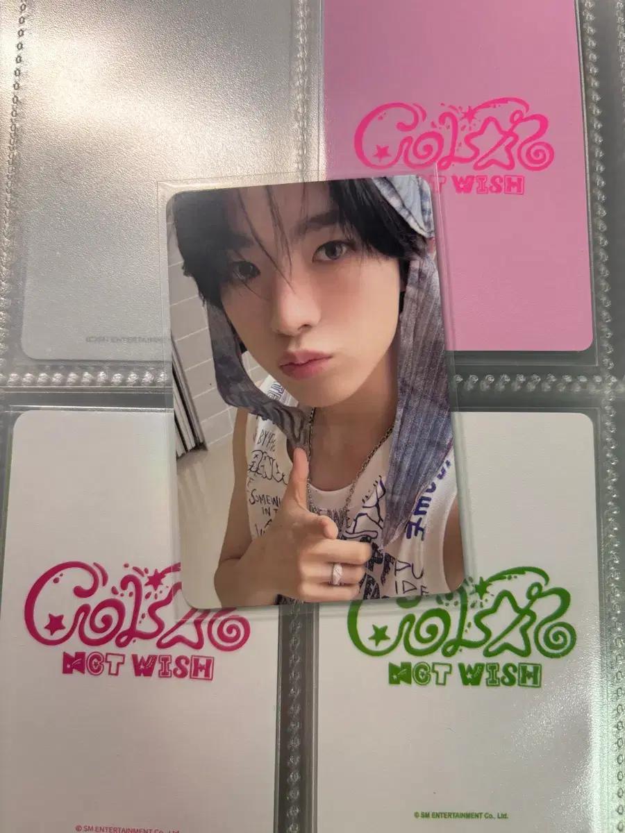 엔시티위시 팝팝 유우시 엽서포카 양도 판매