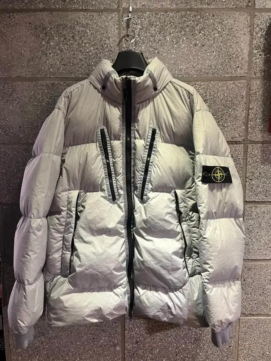 스톤아일랜드 크링클랩스 패딩 XL