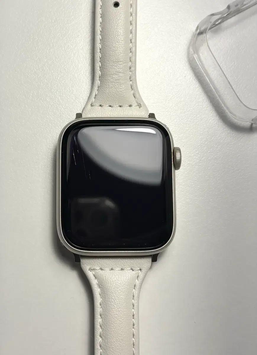 애플워치 SE 44mm 스타라이트(셀룰러0)