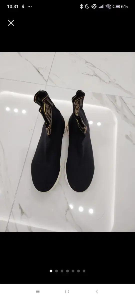 펜디 FF 로고 삭스 스니커즈 ㅡ230 정픔