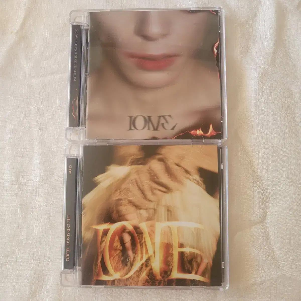 개봉) XLOV 엑스러브 싱글앨범 세트 (포카 x)