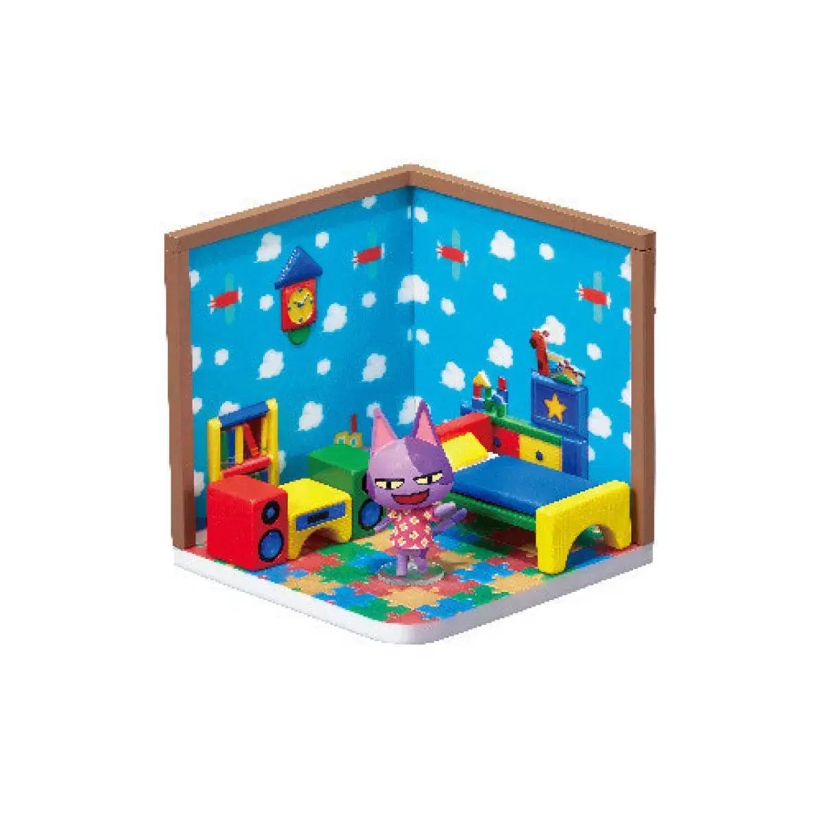 동물의 숲 리멘트 해피룸 히죽이