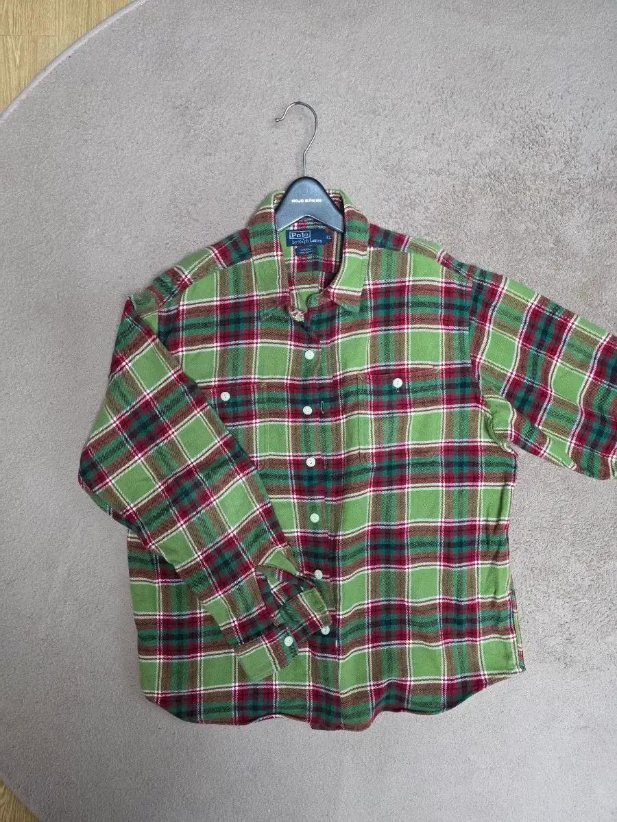 폴로 헤비 셔츠 L XL 사이즈