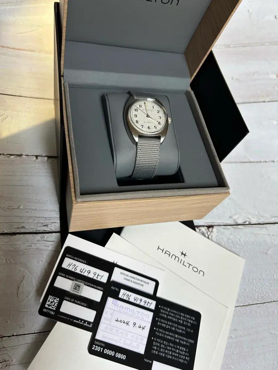 해밀턴 w10(화이트, 새상태급)