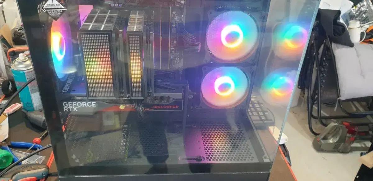 4060 ti 7500f 게이밍 컴퓨터 판매합니다