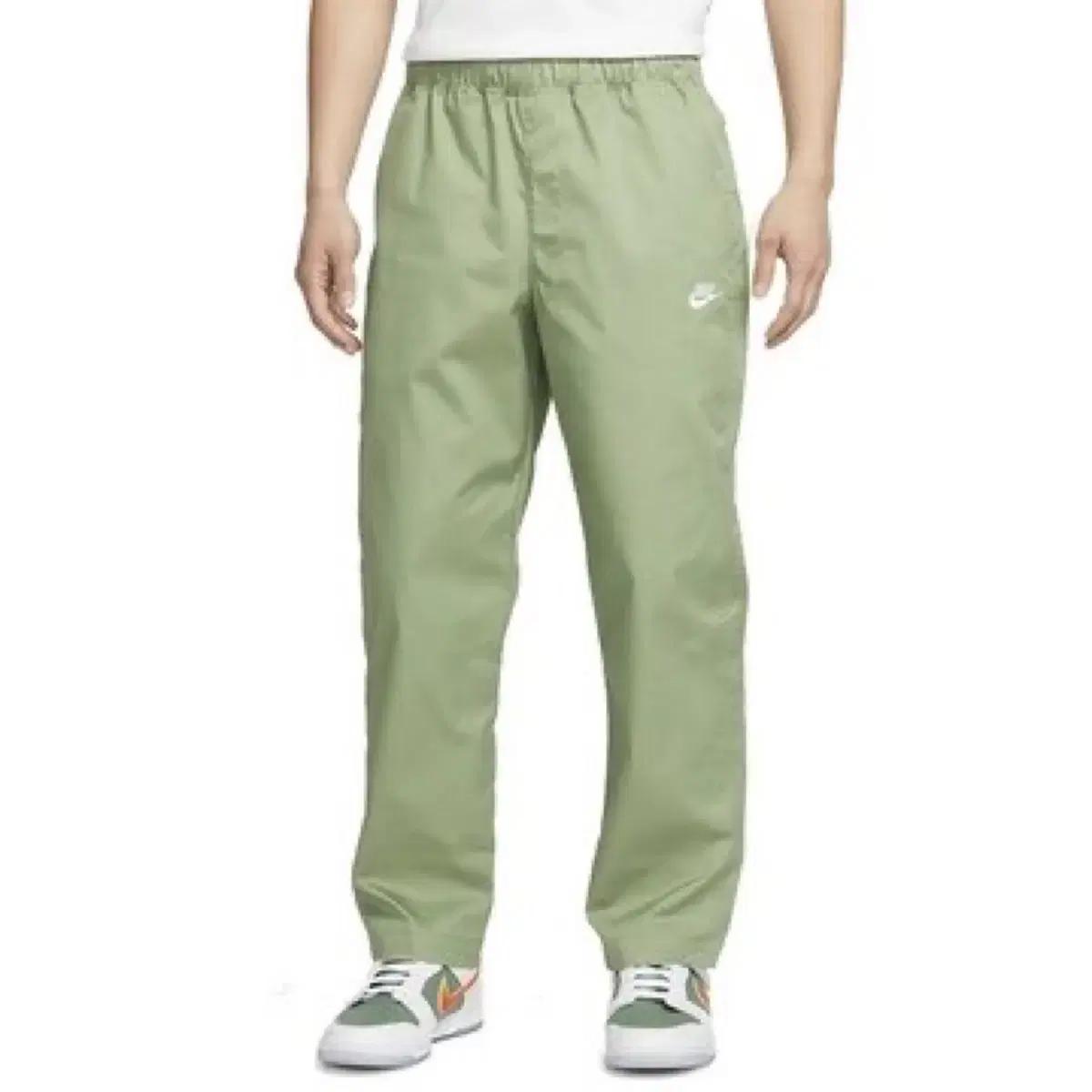 Nike Sportswear Club Woven Pants green k