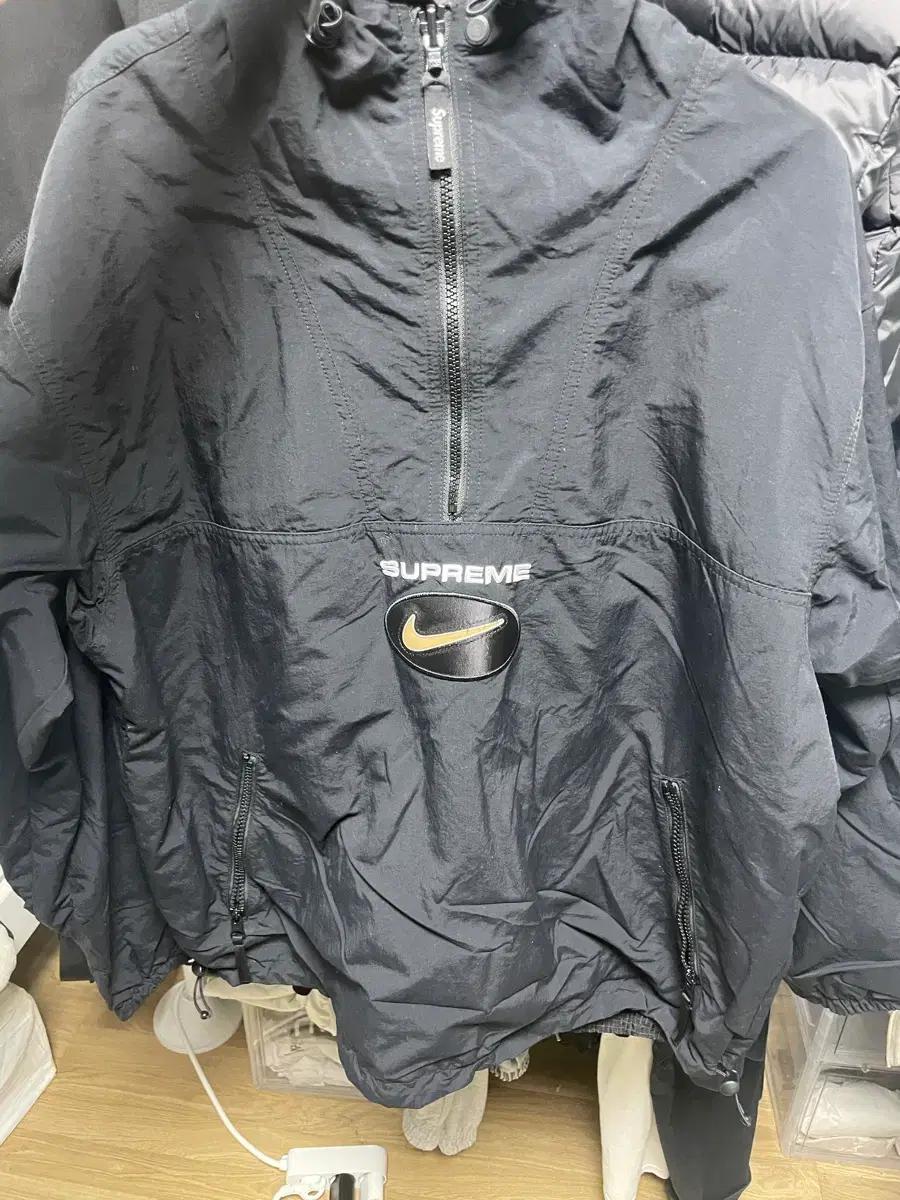 20FW 슈프림x나이키 쥬얼리 아노락 M