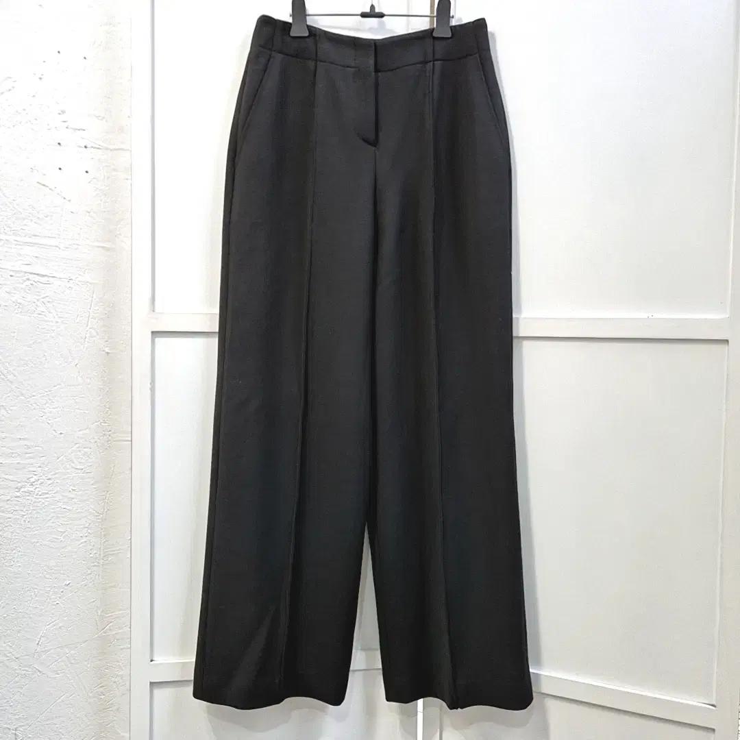 랑방 울혼방 와이드 슬랙스 팬츠 새상품