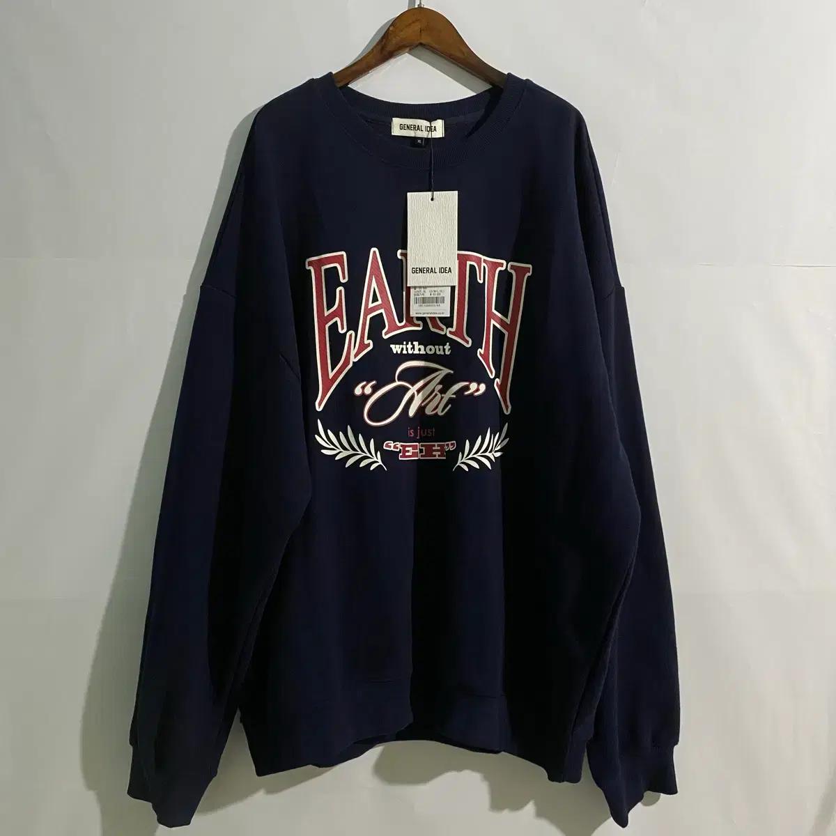 [택부착/새상품] 제너럴아이디어 맨투맨 (정가 63,000)