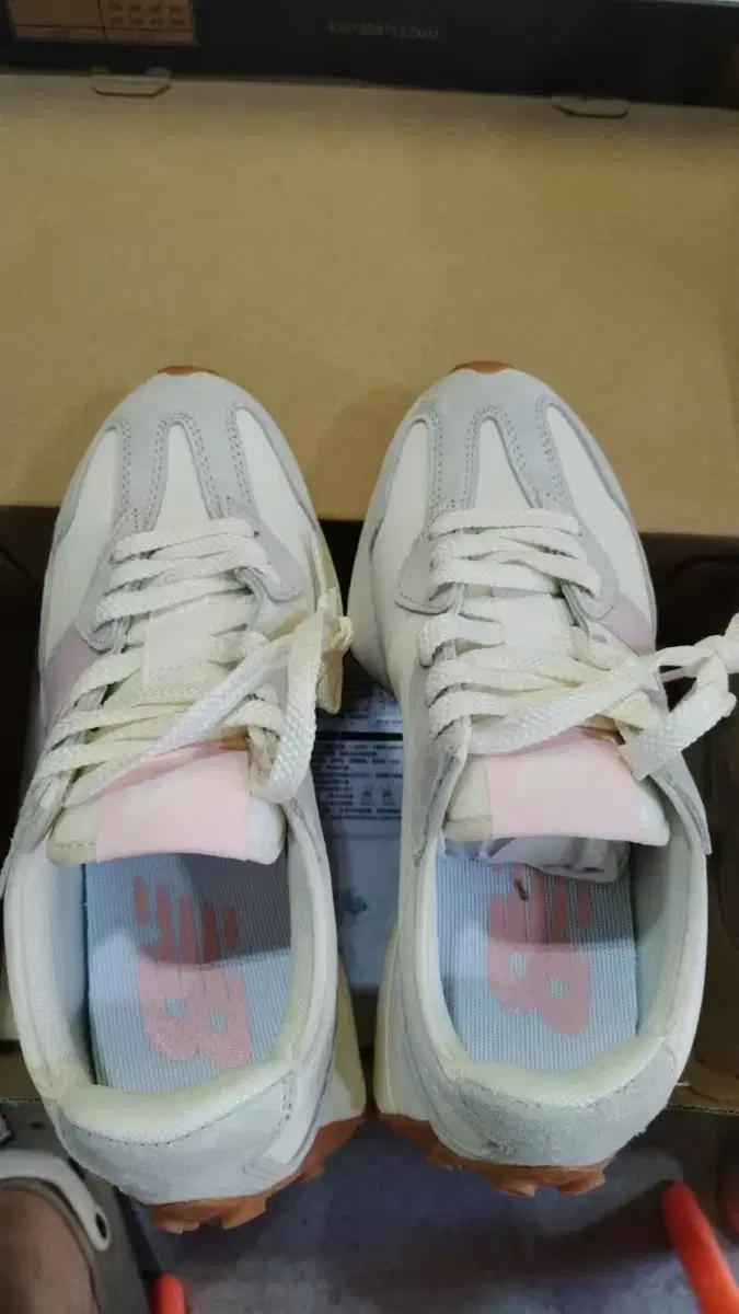 뉴발란스 327 씨 솔트 핑크 헤이즈 WS327AL