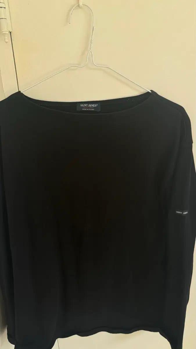 [6]세인트제임스 길도 블랙 긴팔 티셔츠