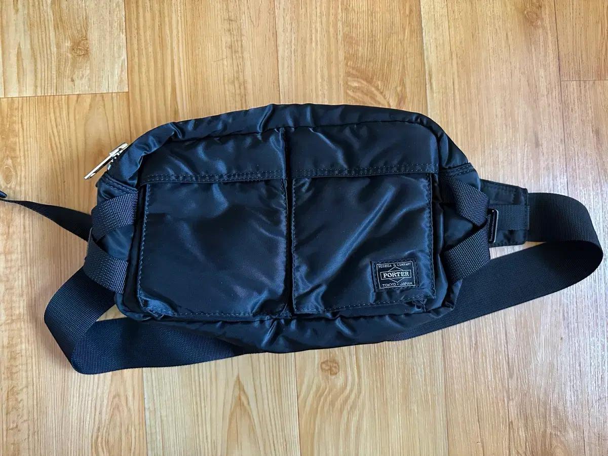 요시다포터 탱커 웨이스트백 블랙