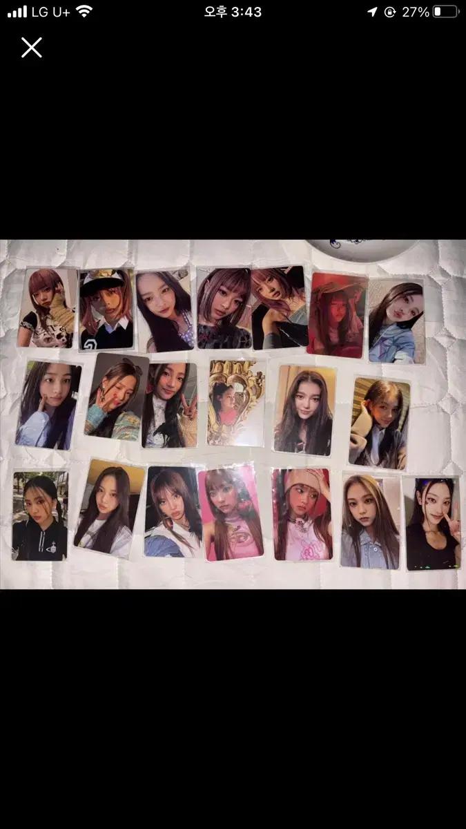 뉴진스 포토카드 세트
