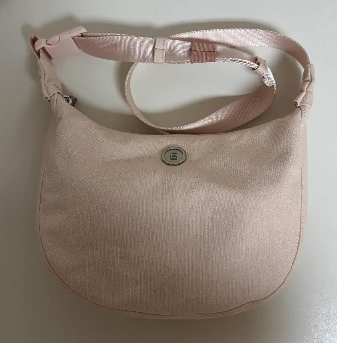 미닛뮤트 클로 웨이스트 백 워싱 핑크