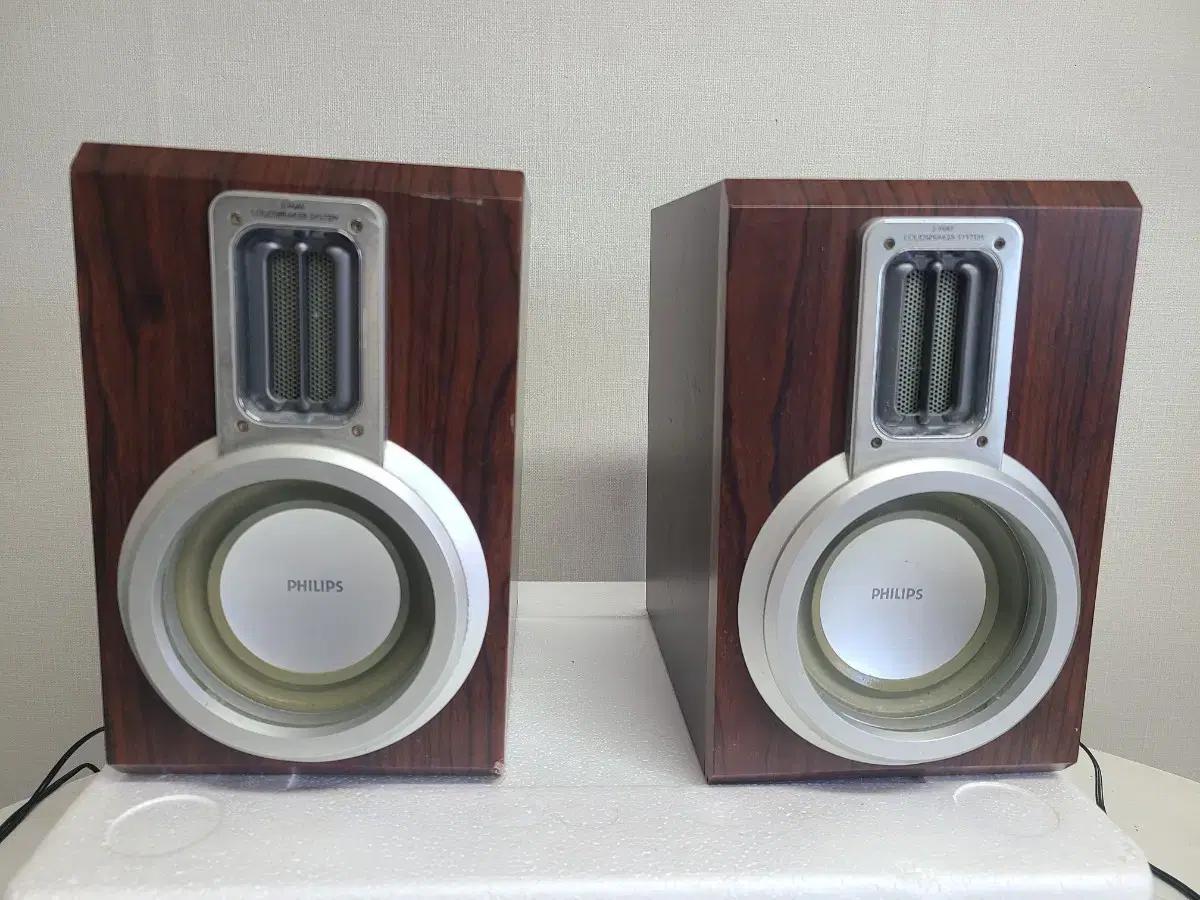 필립스 북쉘프 스피커 (리본트위터)