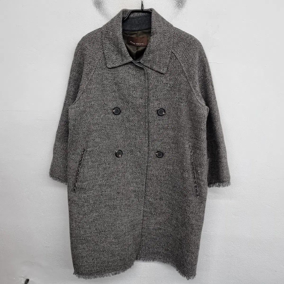 [여성55 size] 나이스클랍 울혼방 코트