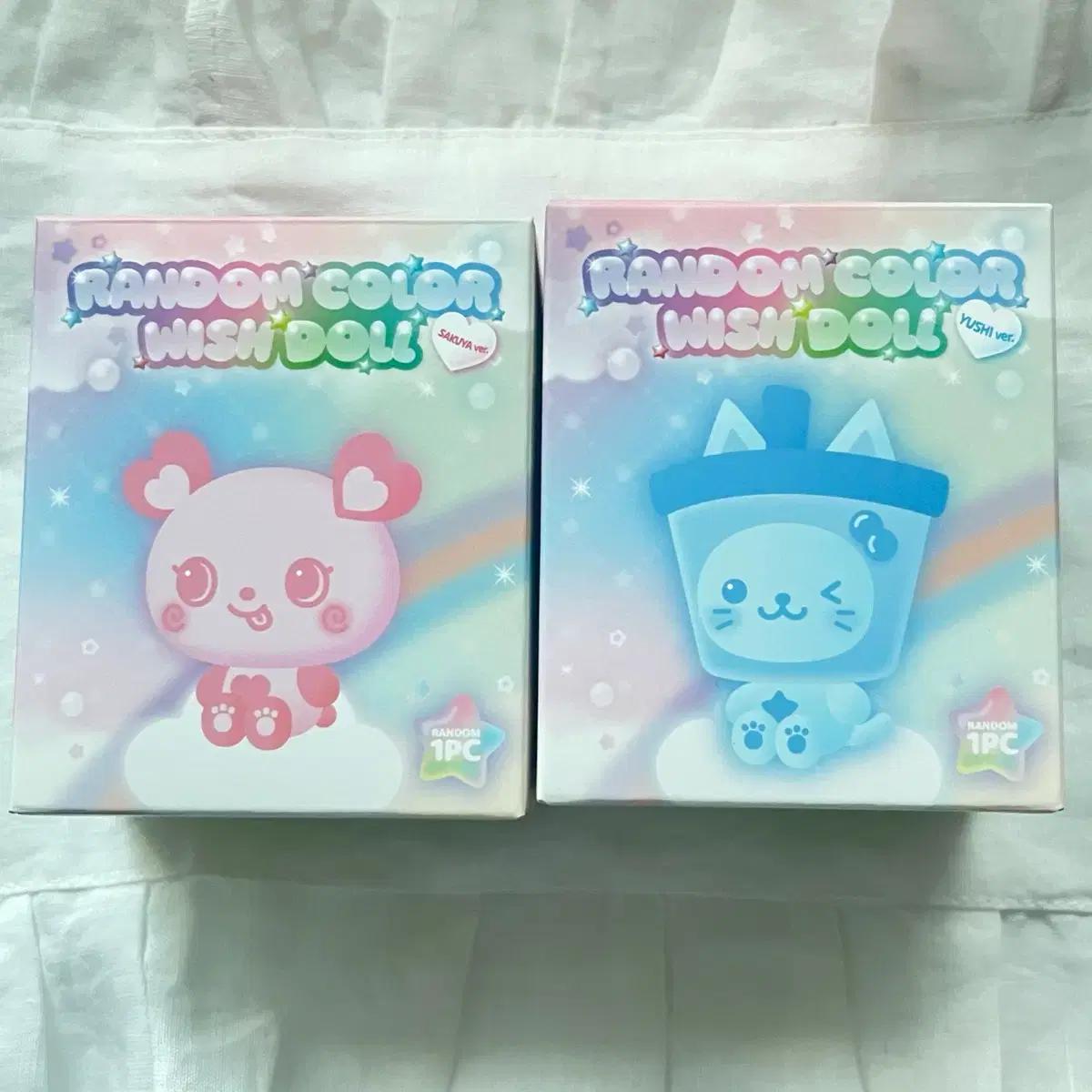 엔시티 위시 컬러 위시돌 유우시 사쿠야 버블냥 팡이 보라 빨강