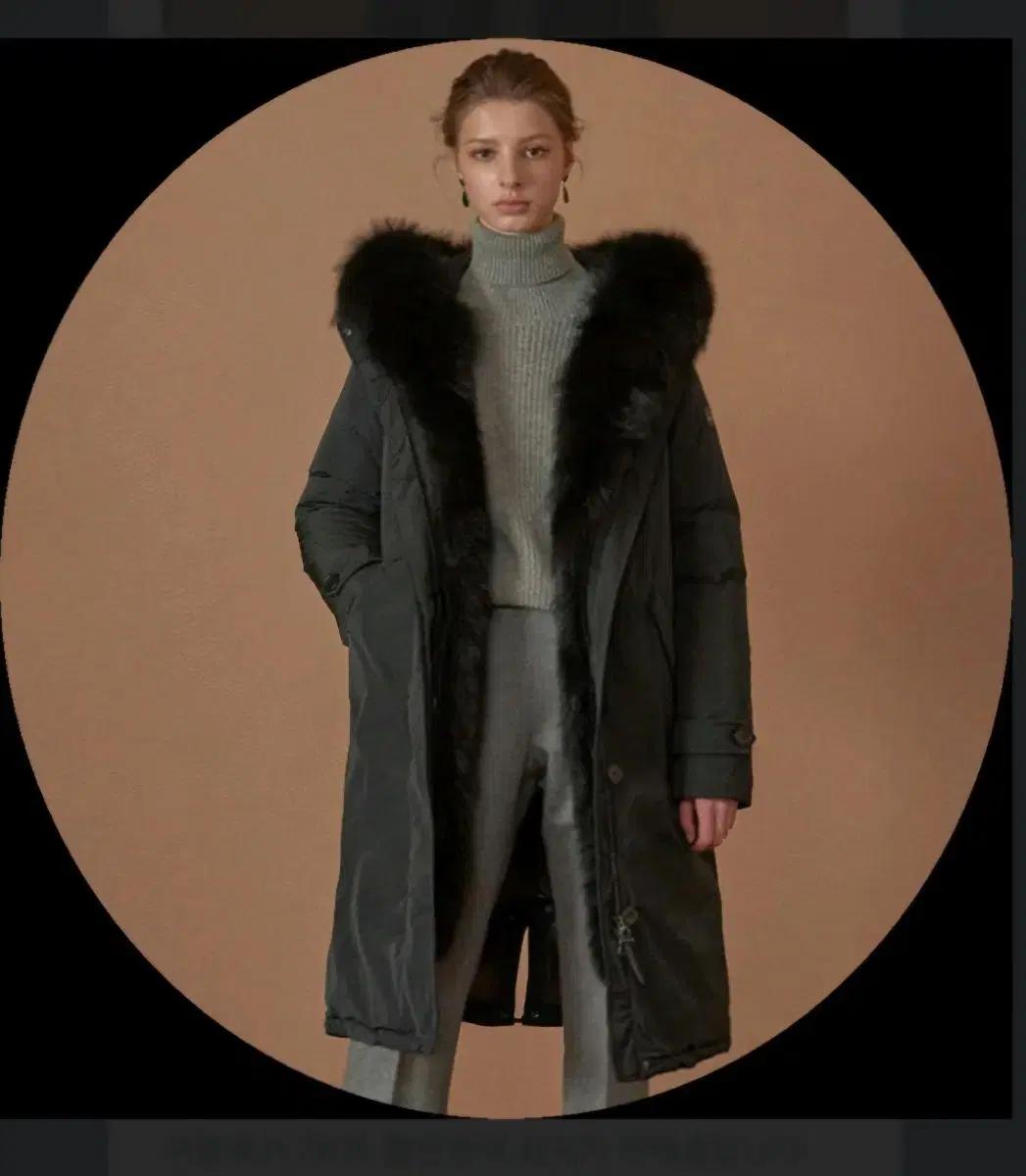 헤트레고 이탈리아 구스다운 패딩 퍼 롱패딩 코트