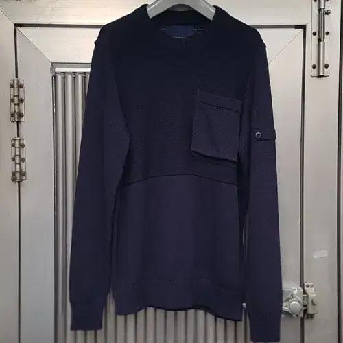 정품 스톤아일랜드 고스트피스 포켓 니트티셔츠 S 새상품수준