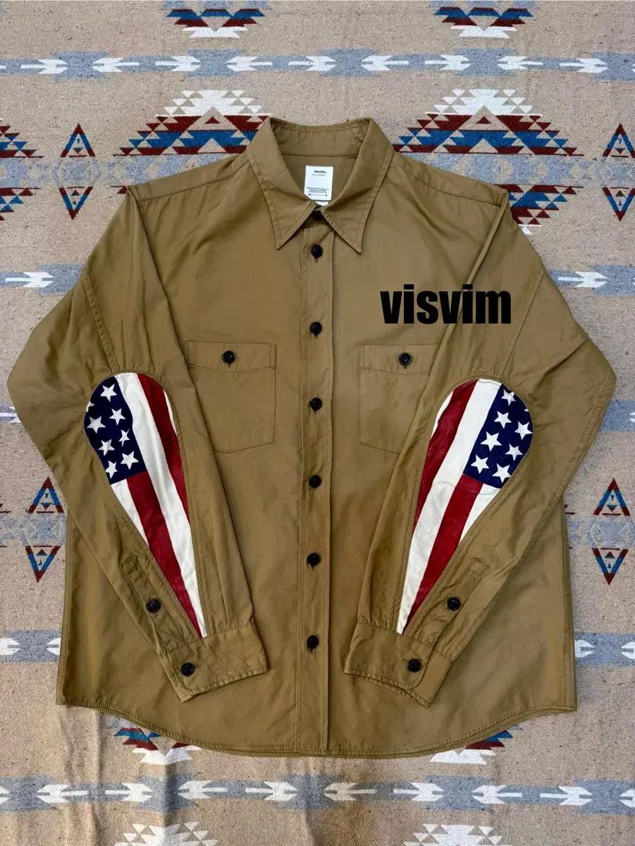 [3][L] visvim 비즈빔 USM 알바코어 셔츠 베이지
