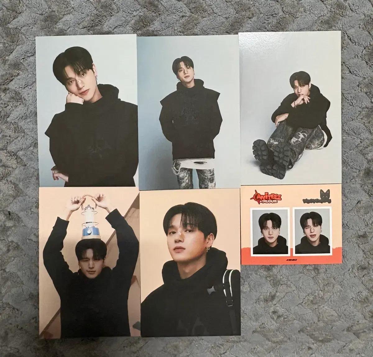 에이티즈 우영 포토세트