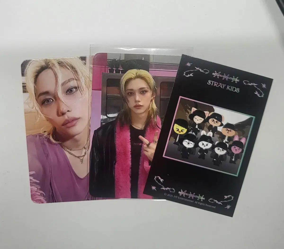 스트레이키즈 스키즈 필릭스 두잇 팝업 리얼터치 qr 포토카드 포카