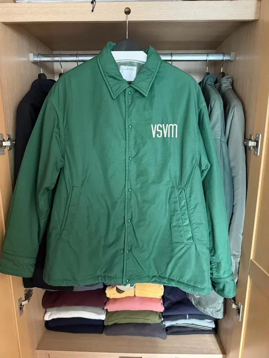 [1] 비즈빔 23SS 코치자켓 그린