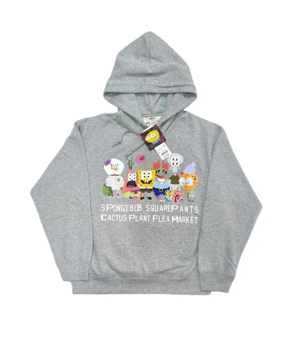 유니클로 스폰지밥 후드티 xl