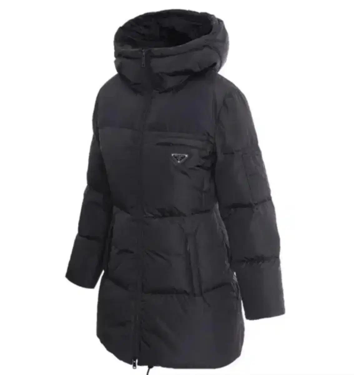 프라다 리나일론 패딩 새상품 롱패딩