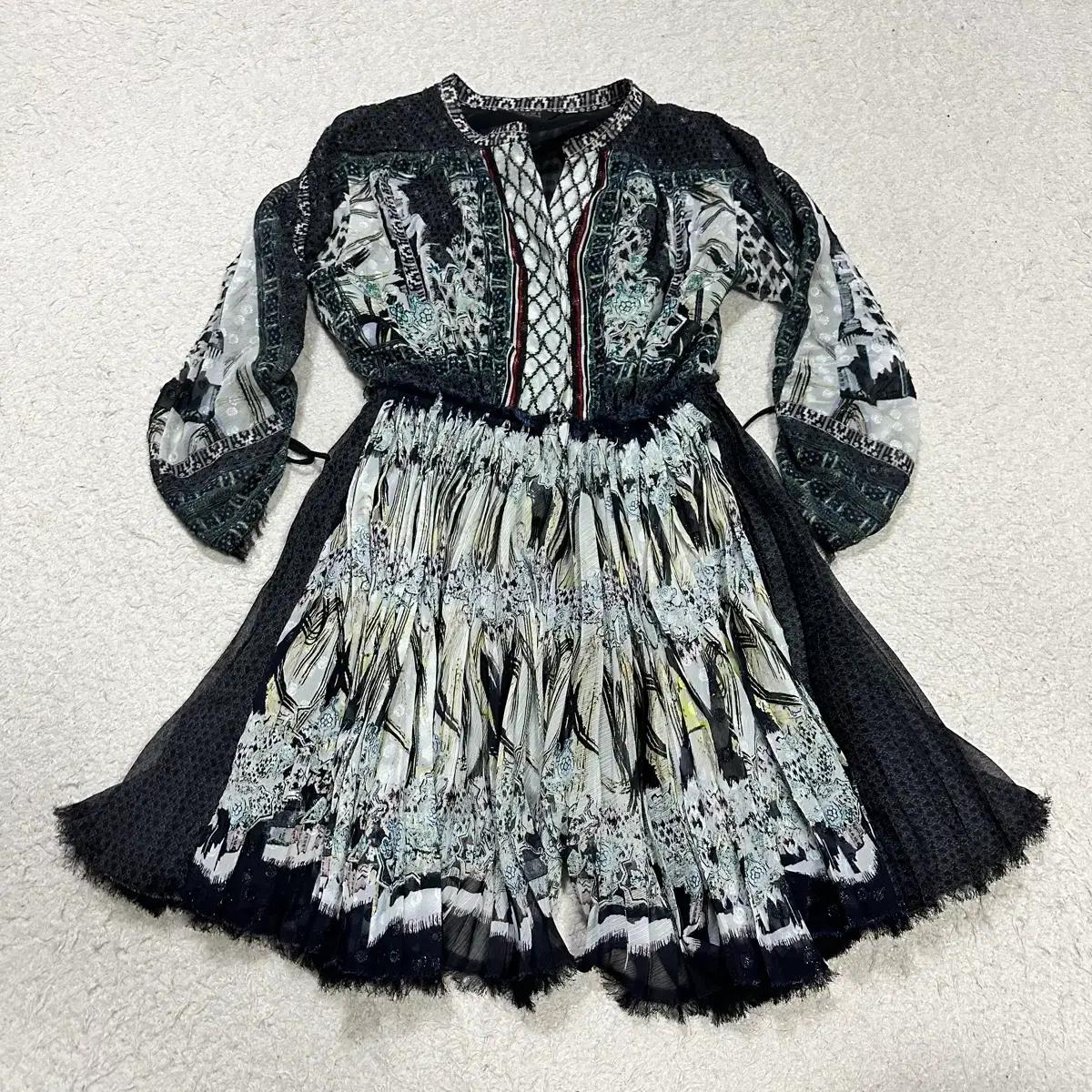 타임 쉬폰 원피스