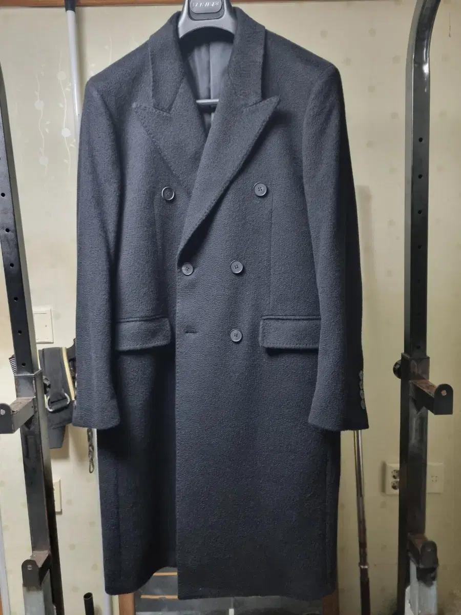 마마가리 48 캐시미어 100 테일러드 무드 더블 코트