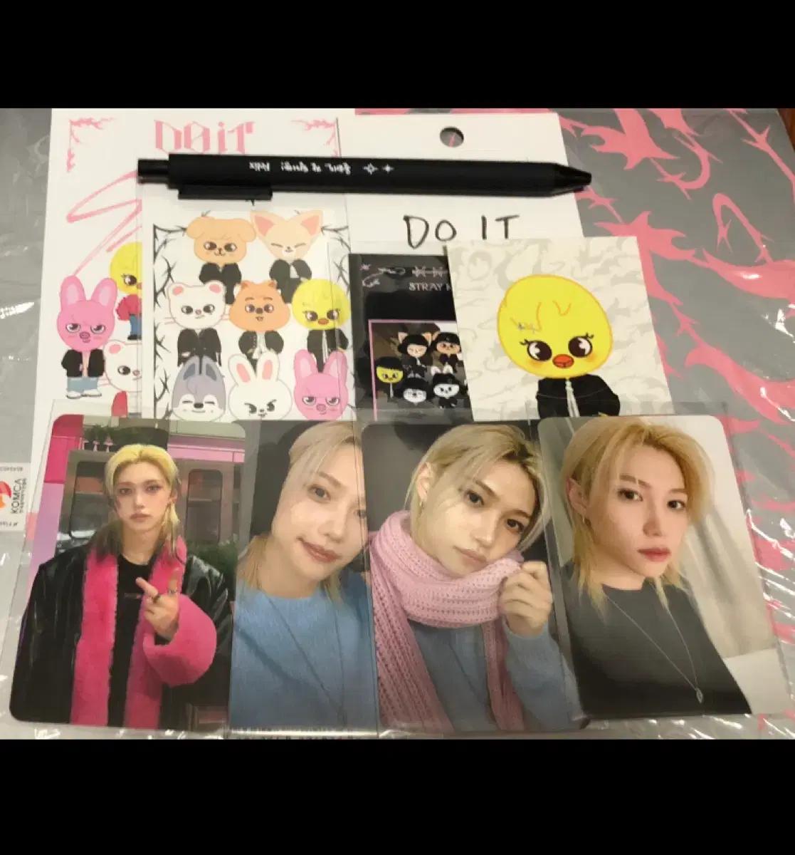 두잇 팝업 특전 양도 판매 스트레이키즈 스키즈 포토카드 포카 필릭스 이용