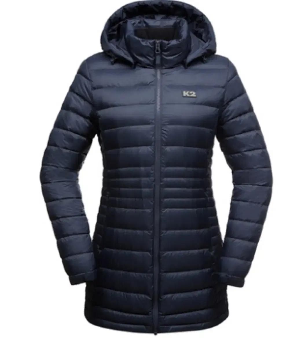 K2 여성 경량롱구스다운 부스트 긴기장 슬림 다운자켓 패딩