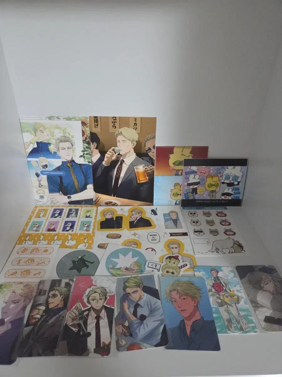 주술회전 나나미 생카 프레 비공굿 포카, 엽서, 스티커 일괄