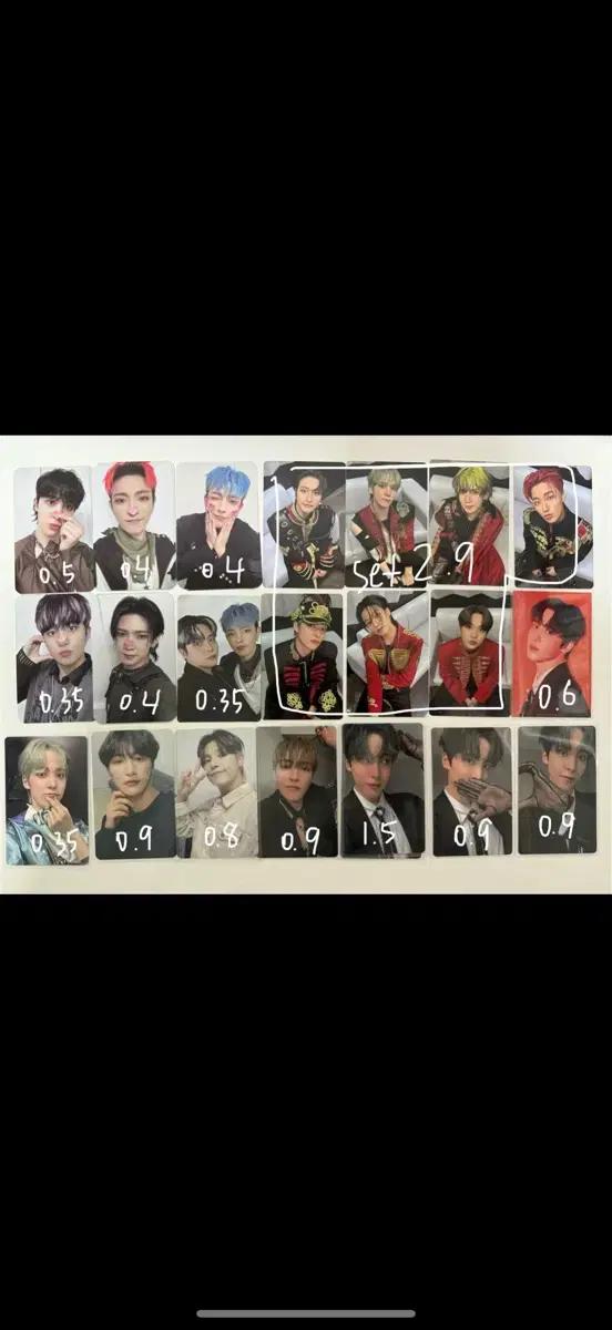 Ateez 에이티즈 미공포 특전 포카 앨포
