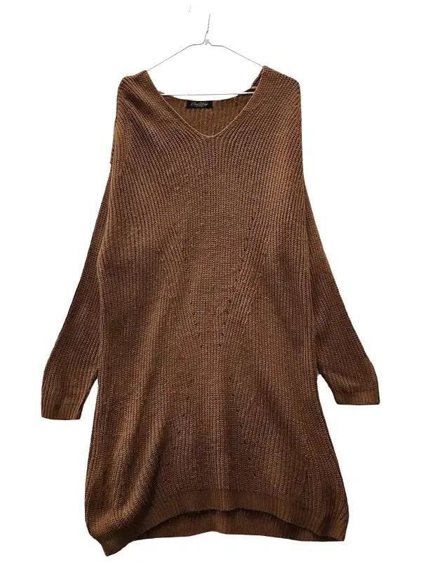 JPN 빈티지 GLAMOROUS 글래머러스 브라운 원피스 M