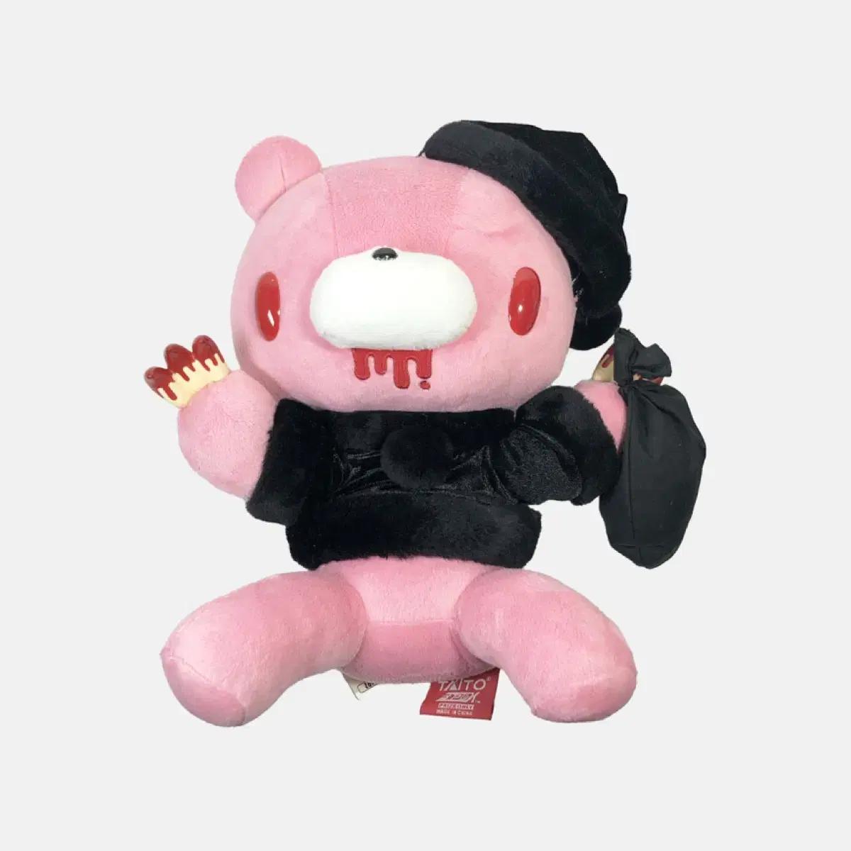크리스마스 글루미베어 산타 인형 핑크
