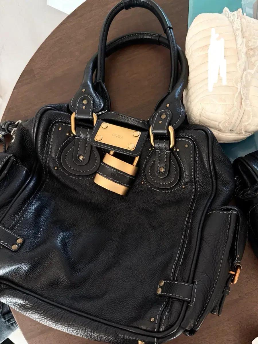 끌로에 패딩턴 블랙 빈티지